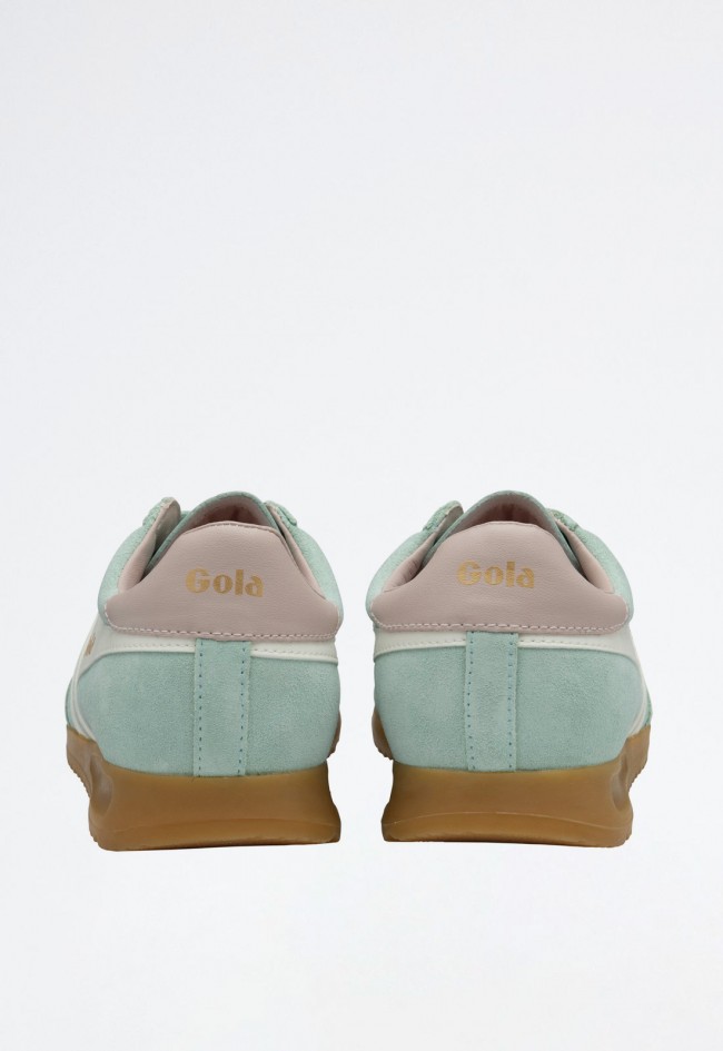 Deportivo de mujer agua Gola torpedo suede