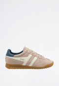 Deportivo de mujer rosa Gola torpedo suede