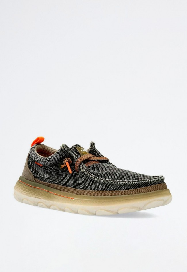Zapatillas de hombre kaki Jeep jm51042a