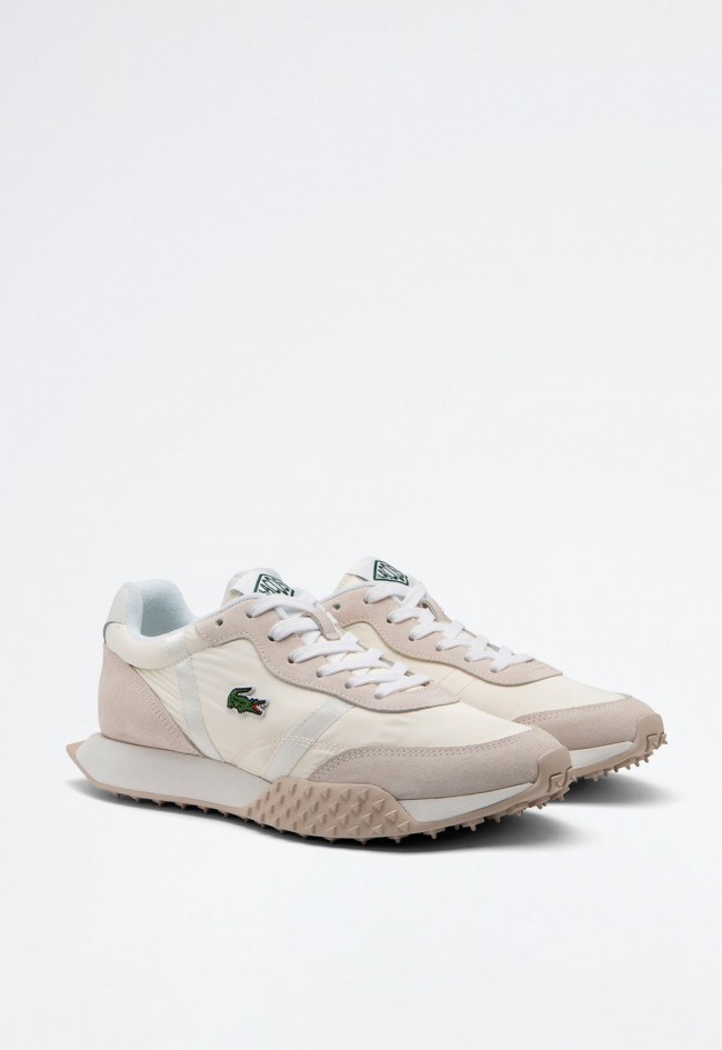 Deportivo de hombre beige Lacoste  l-spin evo