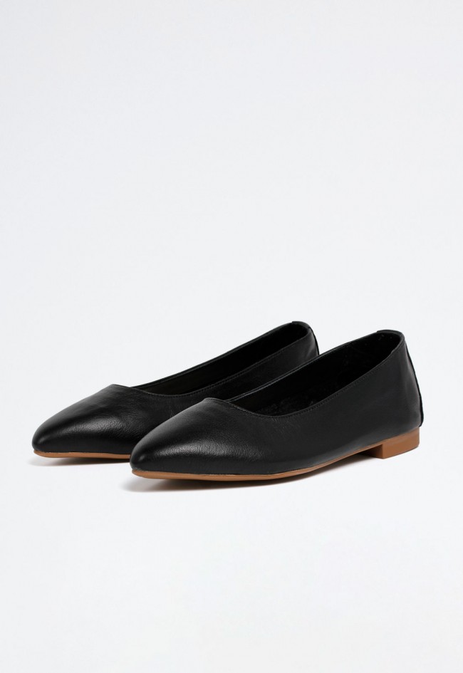 Zapato bailarina de mujer negro Top 3 25342