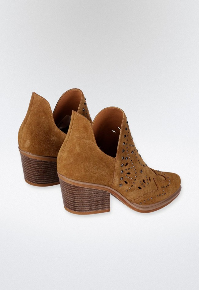 Botín cowboy de mujer cuero VAS nereida 06