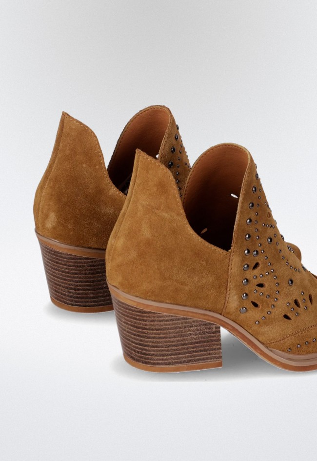 Botín cowboy de mujer cuero VAS nereida 06