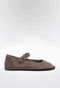 Alpargata veneciana de mujer taupe GLO 11