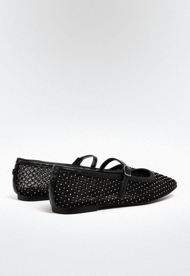 Zapato de mujer negro La strada 2322694
