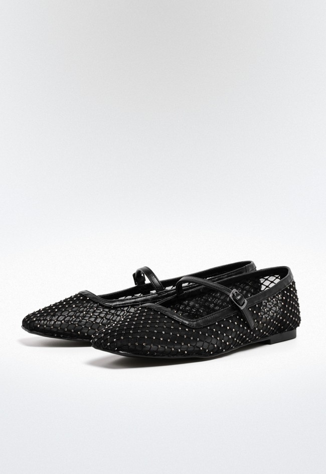 Zapato de mujer negro La strada 2322694