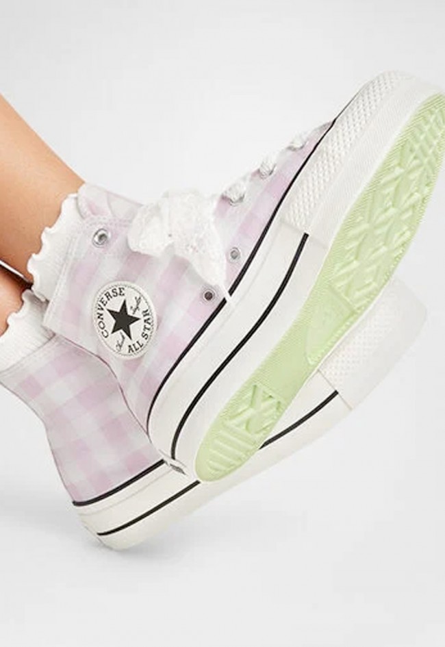 Deportivo de mujer rosa Converse chuck taylor all star lift