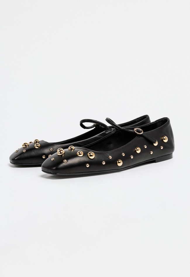 Bailarina tachas de mujer negro Dansi 7322