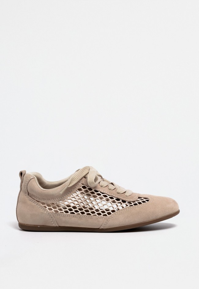 Deportivo de mujer beige La strada 2402427