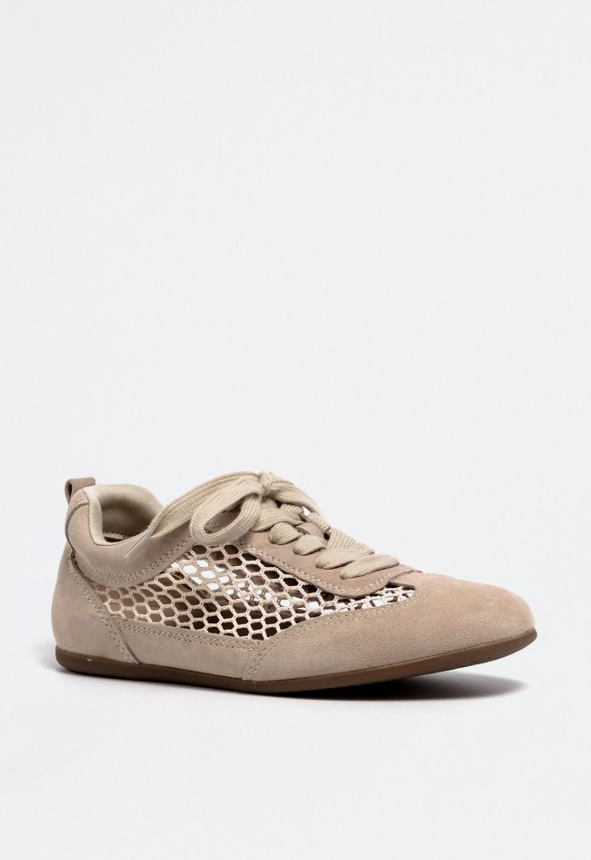 Deportivo de mujer beige La strada 2402427