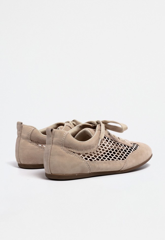 Deportivo de mujer beige La strada 2402427