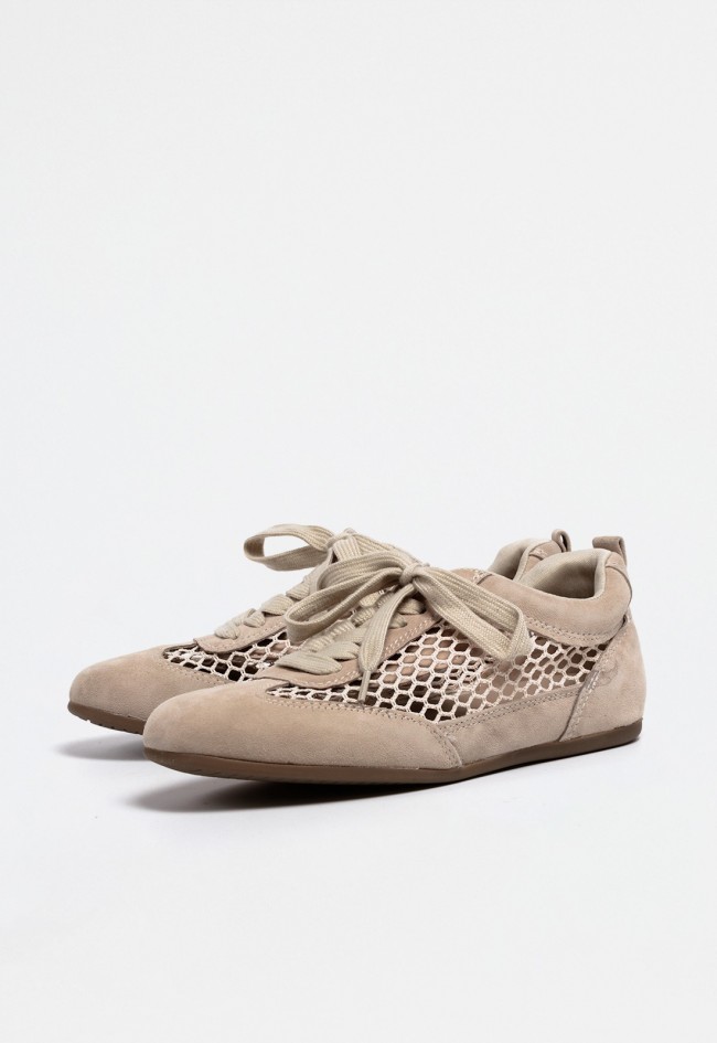 Deportivo de mujer beige La strada 2402427