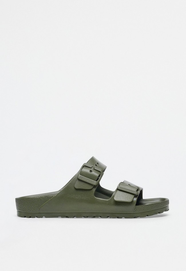 Sandalia de hombre kaki Birkenstock arizona essentials eva