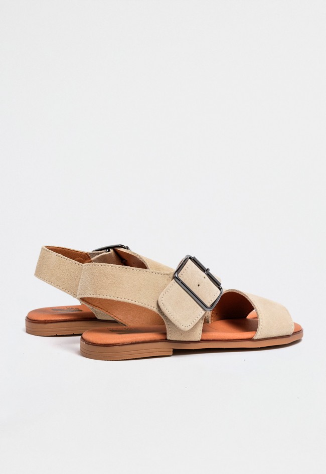 Sandalia de mujer arena VAS naira 01m