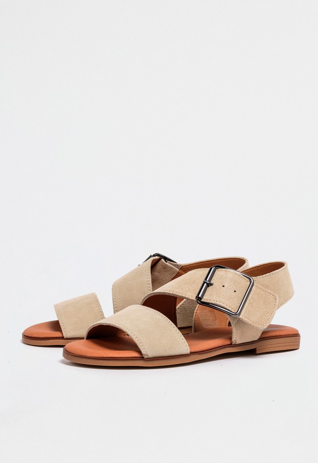 Sandalia de mujer arena VAS naira 01m