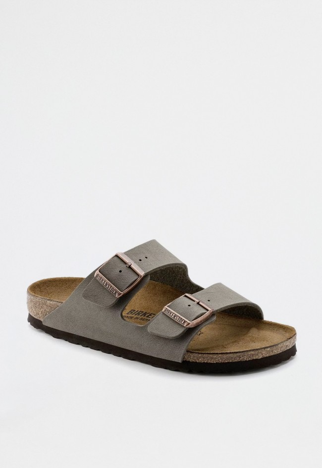 Sandalia hebillas de mujer gris Birkenstock arizona bfbc