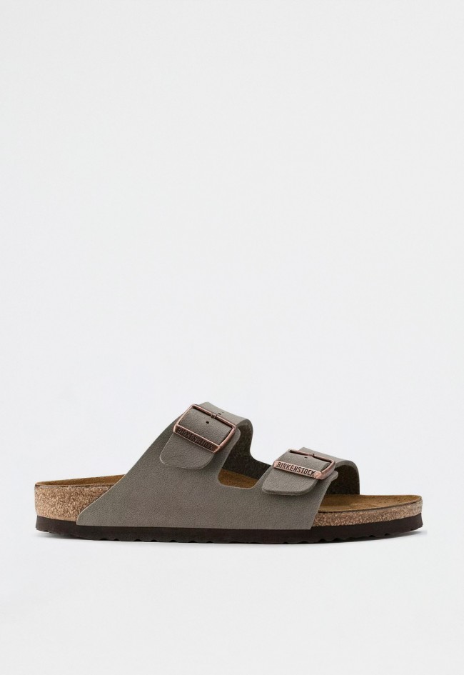 Sandalia hebillas de mujer gris Birkenstock arizona bfbc
