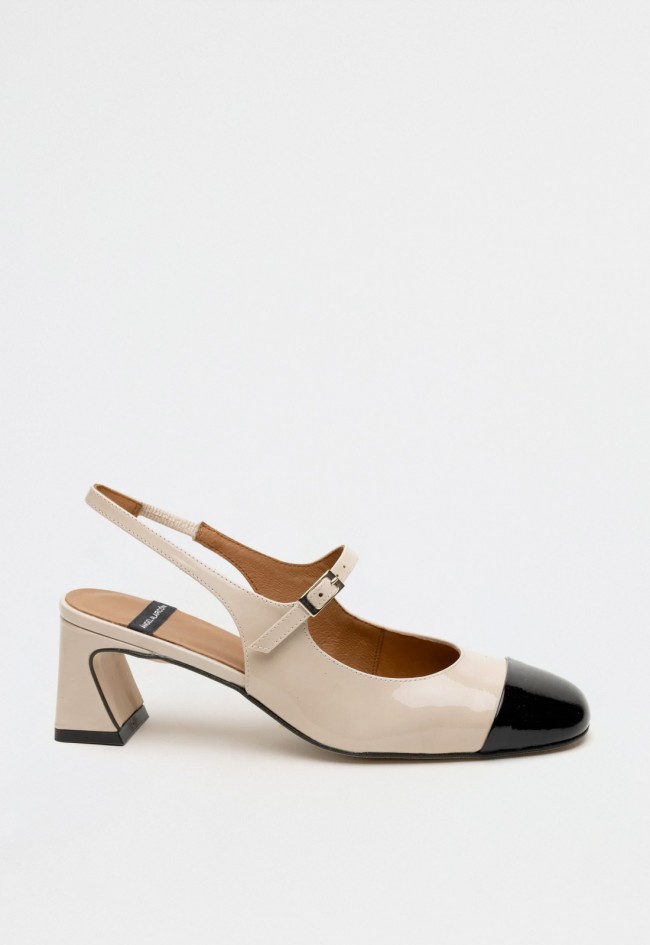 Zapato destalonado de mujer hielo Alarcón 24214-275a