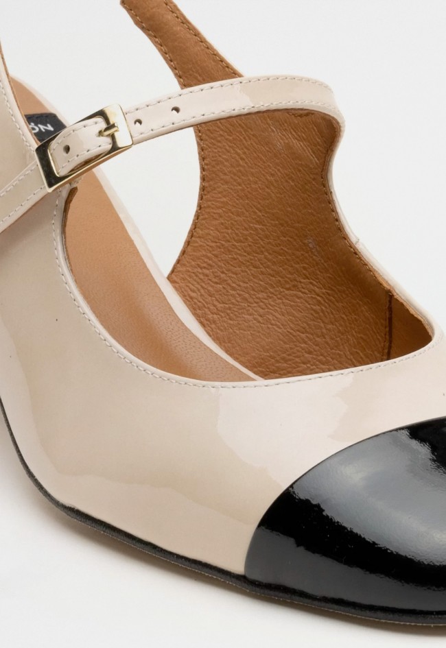Zapato destalonado de mujer hielo Alarcón 24214-275a