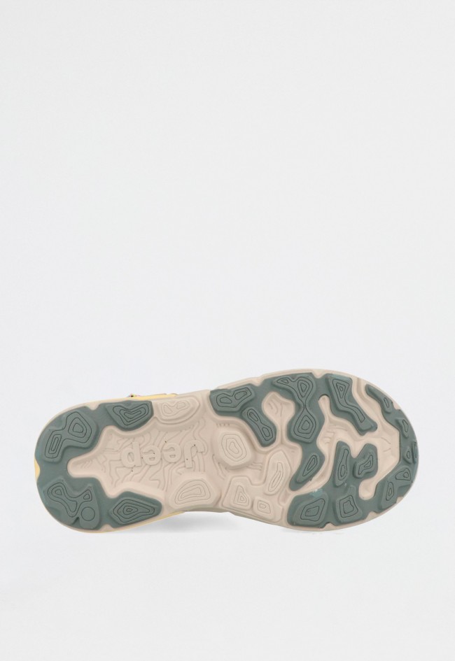 Sandalia deportiva de mujer beige Jeep jl51580a