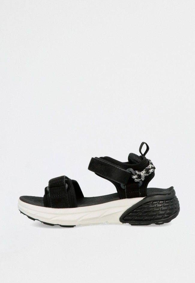 Sandalia deportiva de mujer negro Jeep jl51580a