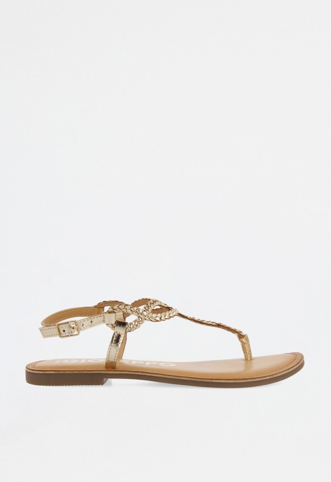 Sandalia de mujer oro Gioseppo merignas