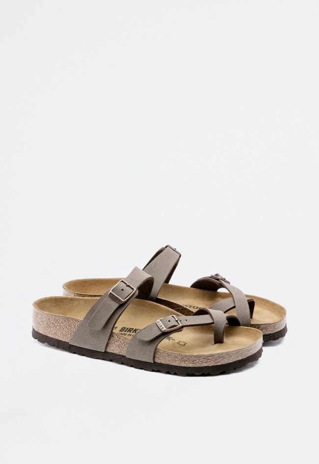 Sandalia hebillas de mujer marrón Birkenstock mayari bfbc