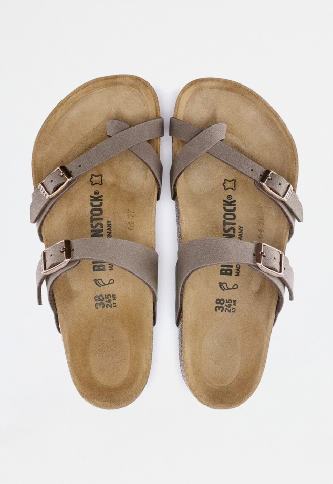 Sandalia hebillas de mujer marrón Birkenstock mayari bfbc