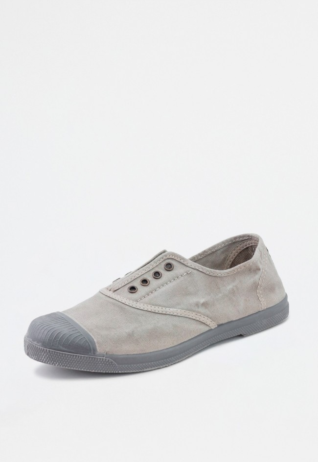 Zapatillas sostenibles mujer Old Cerro gris Natural World 133e