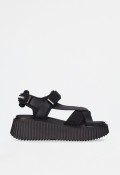 Sandalia plataforma de mujer negro Chika 10 kira 02
