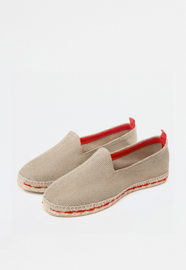 Alpargata de hombre beige Suyute 2/1