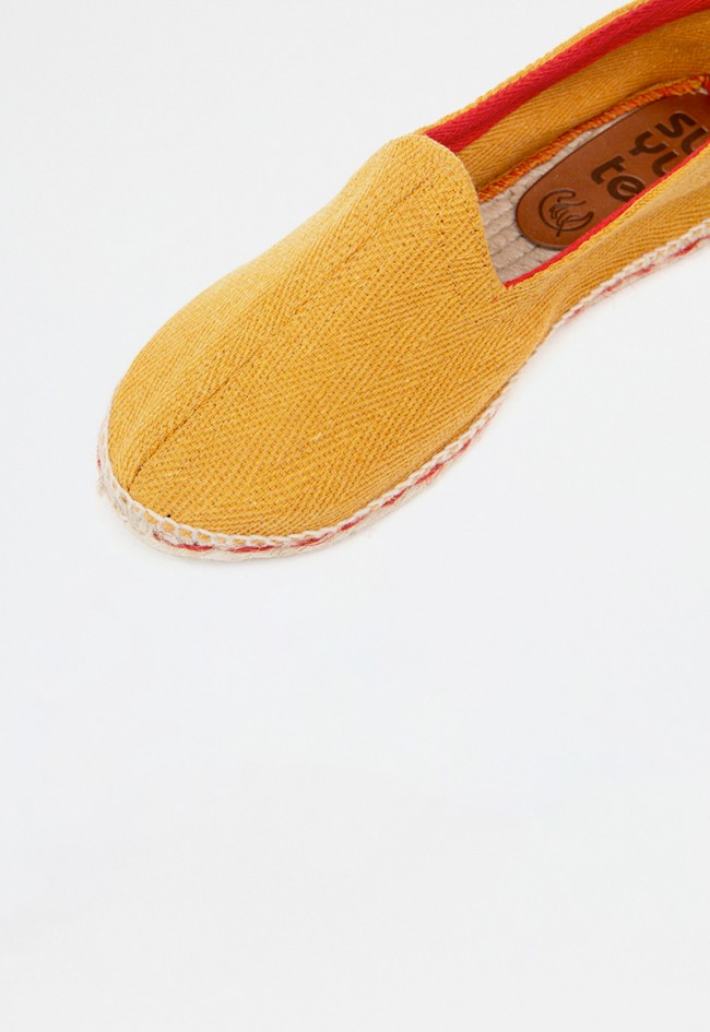Alpargata de hombre amarillo Suyute 2/1