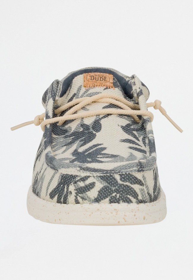 Mocasines de hombre multicolor Dude wally palm jute