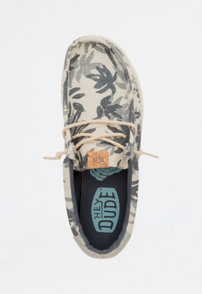 Mocasines de hombre multicolor Dude wally palm jute