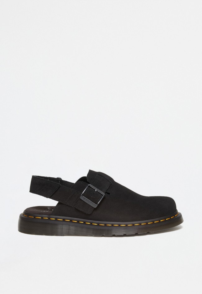 Zueco de hombre negro Dr Martens jorge ii suede