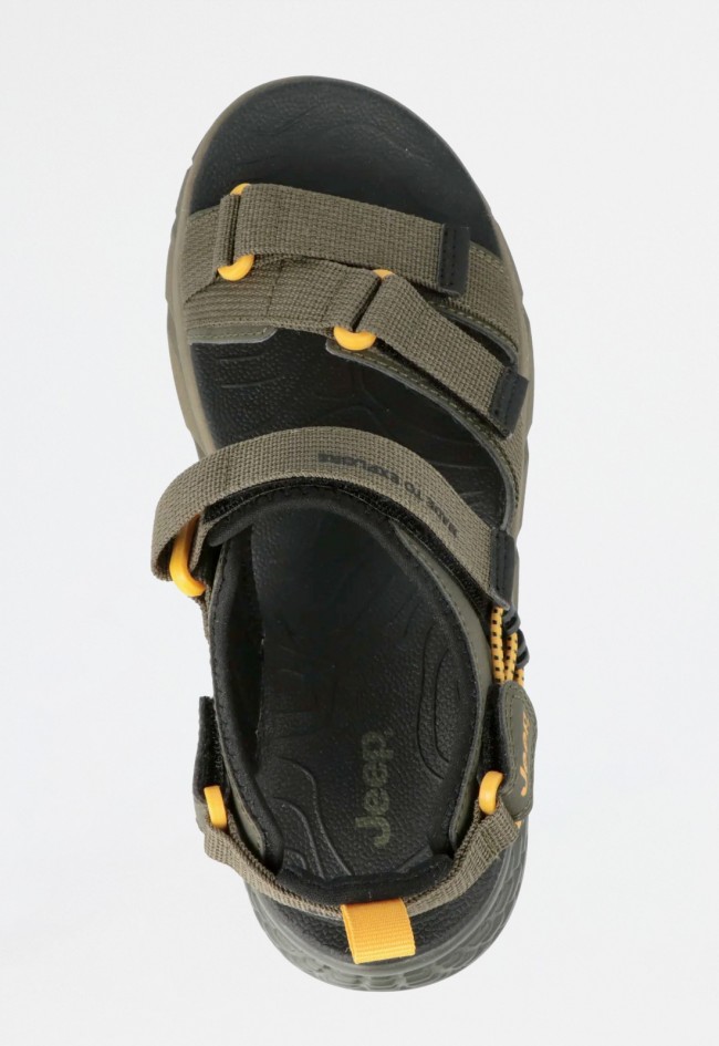 Sandalia de hombre kaki Jeep jm51120a