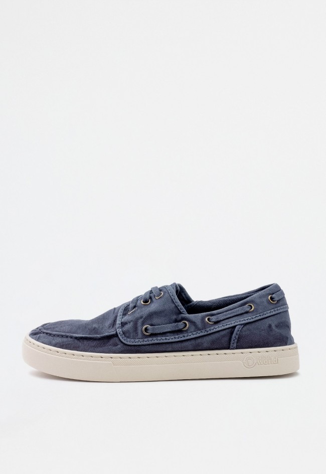 Zapatillas de hombre marino Natural World 6603e