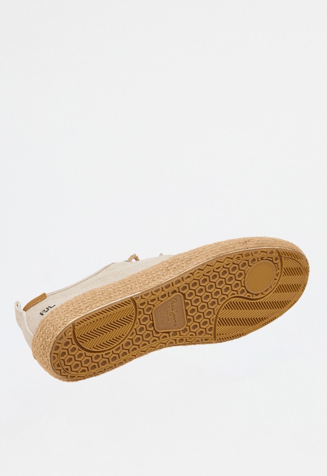 Alpargata de hombre beige Pepe Jeans pms10330