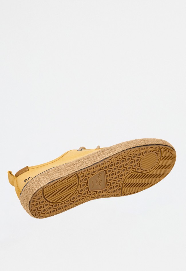 Alpargata de hombre mostaza Pepe Jeans pms10332