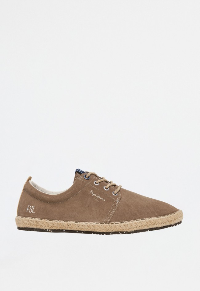 Alpargata de hombre taupe Pepe Jeans pms10336