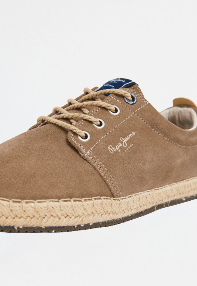 Alpargata de hombre taupe Pepe Jeans pms10336