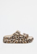 Sandalia hebillas de mujer leopardo Xti 142550