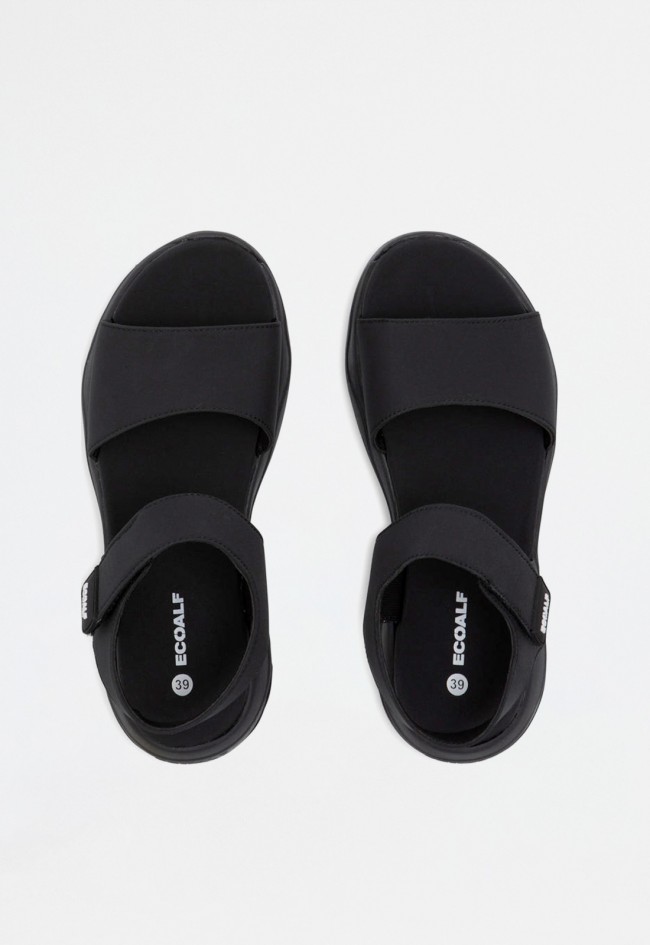 Sandalia de mujer negro Ecoalf carlaalf sandals