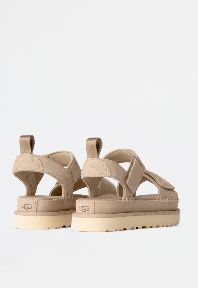 Sandalia de mujer beige UGG w goldenstar