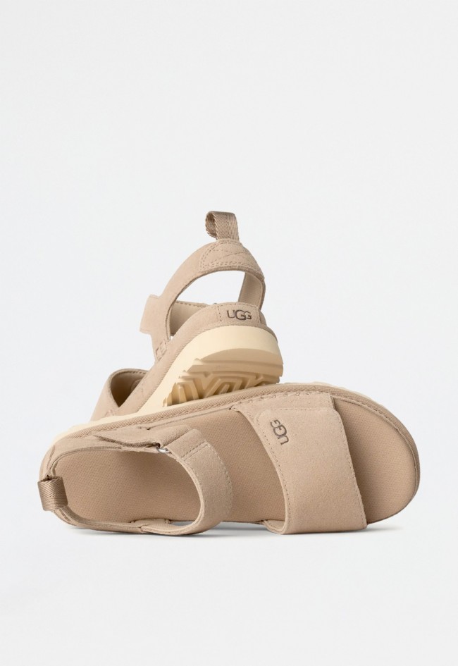Sandalia de mujer beige UGG w goldenstar
