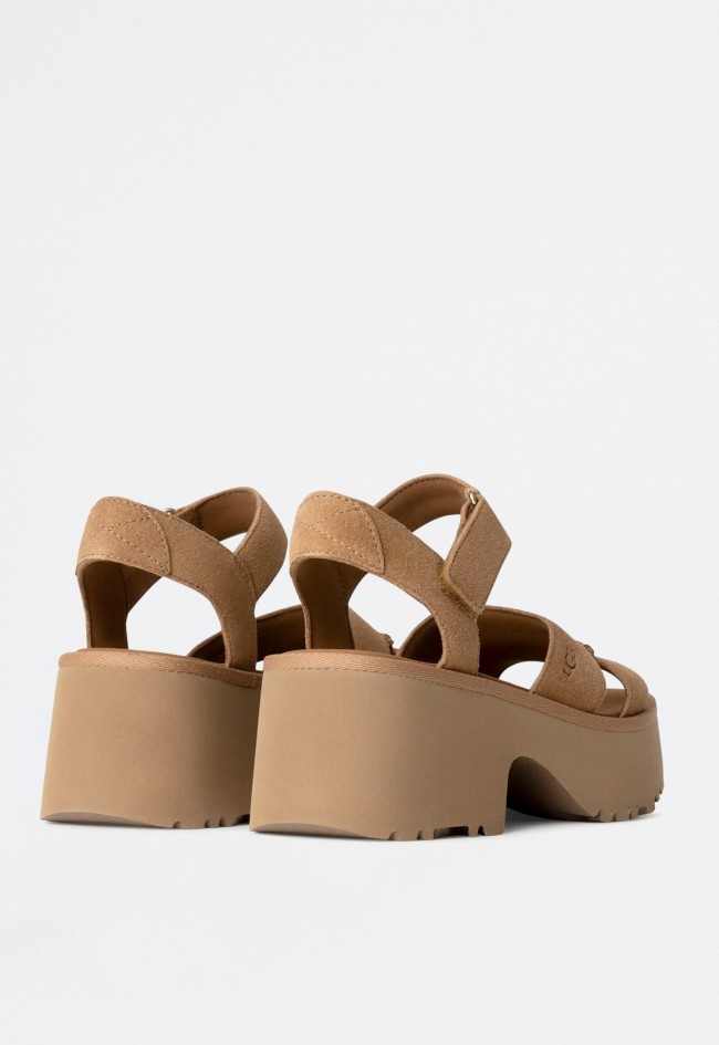 Sandalia de mujer cuero UGG new heights ankle strap