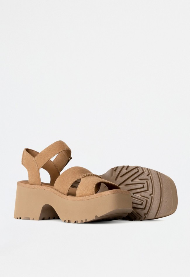 Sandalia de mujer cuero UGG new heights ankle strap