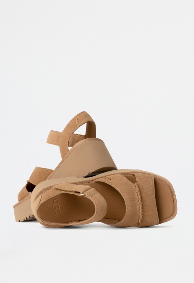 Sandalia de mujer cuero UGG new heights ankle strap
