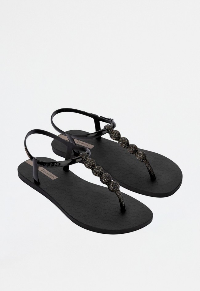 Sandalia de mujer negro Ipanema 27299