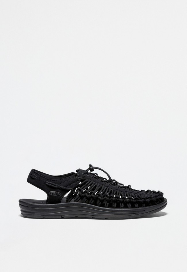 Sandalia de hombre negro  uneek 1014097